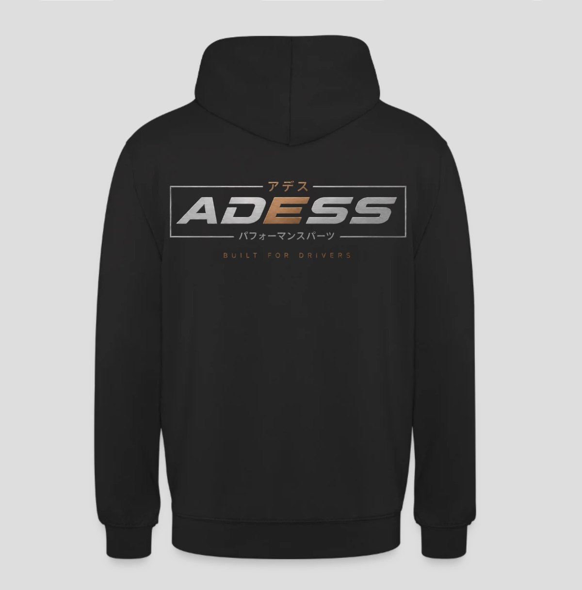 Prototype demo hoodie back