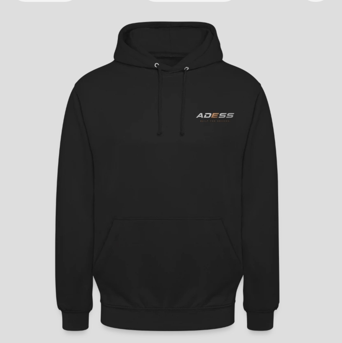 Prototype retail hoodie front